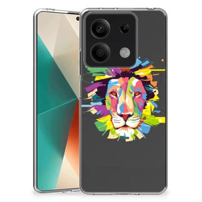 Xiaomi Redmi Note 13 5G Telefoonhoesje met Naam Lion Color Xiaomi Redmi Note 13 5G Telefoonhoesje met Naam Lion Color
