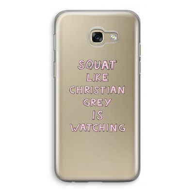 Christian Grey: Samsung Galaxy A5 (2017) Transparant Hoesje