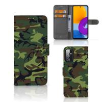 Samsung Galaxy M52 | Telefoon Hoesje | Army Dark