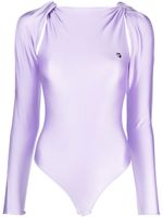 Coperni body à design drapé - Violet