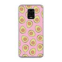 Dancing avocados: Xiaomi Redmi Note 9 Pro Transparant Hoesje