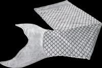 LIVARNO Zeemeermin deken 60 x 180 cm (Antraciet)