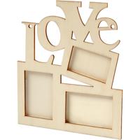 Creativ Company Fotolijst love hout