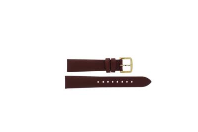 Horlogeband Kate Spade New York KSW1209 Leder Bordeaux 16mm
