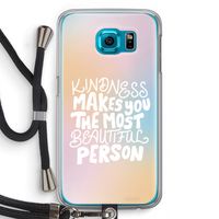 The prettiest: Samsung Galaxy S6 Transparant Hoesje met koord