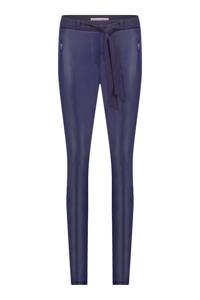 Studio Anneloes Margot Leather Trousers 09222 Broek 3800 Deep Purple