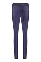 Studio Anneloes Margot Leather Trousers 09222 Broek 3800 Deep Purple