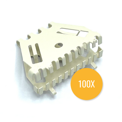 Bijenbekje 50mm - RAL 1013 (100)