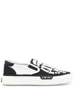 AMIRI baskets Skel à design à enfiler - Blanc