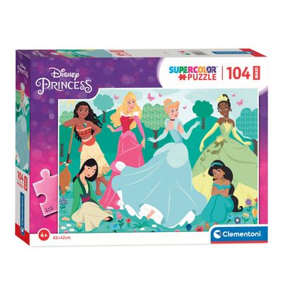 Clementoni maxi puzzel disney prinses, 104st.