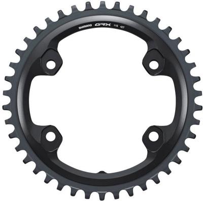 SHIMANO - kettingblad 42t grx fc-rx810 1 x 11 speed - zwart