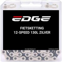 Fietsketting 12 speed Edge CHN-006 met 130 schakels - zilver Fietsketting 12 speed Edge CHN-006 met 130 schakels - zilver