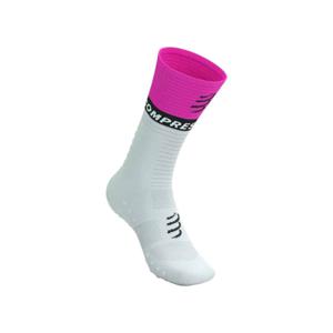 Compressport Mid compression socks v2.0 - WIT - Unisex