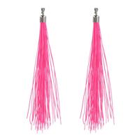 Boland Oorbellen festival neon roze, 20cm