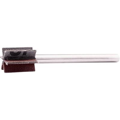 PFERD TOOLS 44403251 PAARD korund vakslijper F Ø 15x20mm schacht-Ø 6 mm lengte 60 mm lamellen 6x2 lamellen A150 voor fijnschuren en finish Diameter 15 mm 10