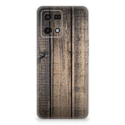 OPPO Reno7 4G | Bumper Hoesje | Steigerhout