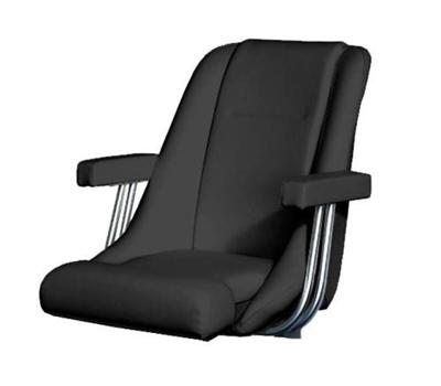 Pörtner Stuurstoel Magnus S Flip-up / Zwart Default