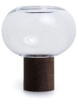 LSA International vase Oblate médium - Marron