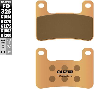 GALFER remblokken "fd325"