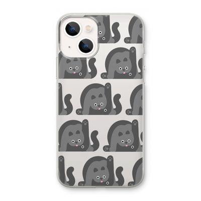 Cats: iPhone 13 mini Transparant Hoesje