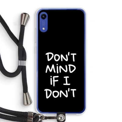 Don't Mind: Honor Play 8A Transparant Hoesje met koord
