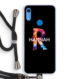 Abstract Spectrum: Huawei Y6s Transparant Hoesje met koord