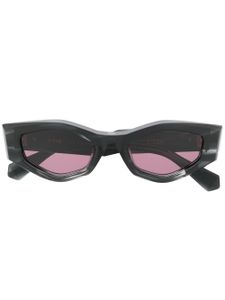 VALENTINO GARAVANI EYEWEAR lunettes de soleil à ornements Rockstud - Noir