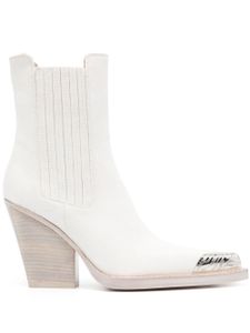 Paris Texas bottines Dallas 100 mm - Blanc