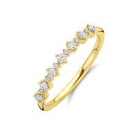 14k Geelgouden Ring met Lab Grown Diamant 0.23ct 14k Geelgouden Ring met Lab Grown Diamant 0.23ct