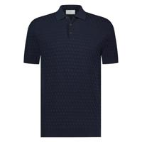 Born with Appetite Polo BWA24108DI22 donkerblauw