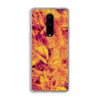 Eternal Fire: OnePlus 8 Transparant Hoesje