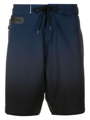 Osklen short de bain à effet dégradé - Bleu