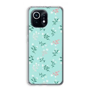 Small white flowers: Xiaomi Mi 11 Transparant Hoesje