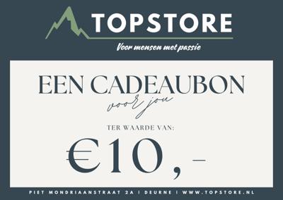 Cadeaubon TOPSTORE €10,-