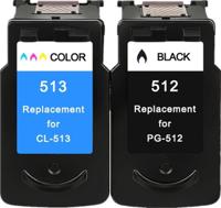 Huismerk Canon Cartridge - PG-512 & CL-513