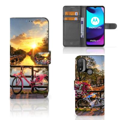 Motorola Moto E20 | E30 | E40 | Flip Cover | Amsterdamse Grachten