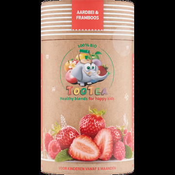 TooTea Aardbei & Framboos Bio Vanaf 6 Maanden 100 g bij Jumbo