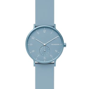 Horlogeband Skagen SKW6509 / SKW1119 Silicoon Blauw 20mm