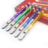 2 stks professionele olie-gevulde wolfraam Carbide fles glas snij machine (willekeurige kleur Dlivery)