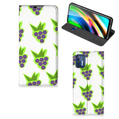 Motorola Moto G9 Plus | Flip Style Cover | Druiven