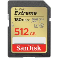 SanDisk Extreme 512GB SDXC UHS-I V30