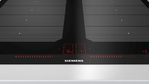 Siemens EX675LXC1E kookplaat Zwart, Roestvrijstaal Ingebouwd Inductiekookplaat zones 4 zone(s)