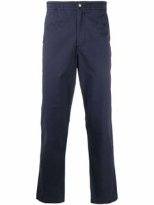 Polo Ralph Lauren pantalon à coupe droite - Bleu