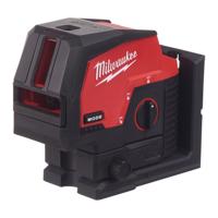 Milwaukee M12 CLLP-0C Punt- en kruislijnlaser groen 12V Basic Body in koffer - 4933478101