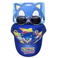 Kinderpet Sonic Blauw Zonnebril (53 cm)