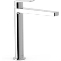 Wastafelkraan Tres Project | Opbouw | Mengkraan | Hoog model | 1-hendel | Rond | Chroom