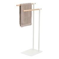 Handdoekrek vrijstaand Sealskin Brix Wit