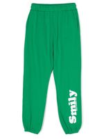 Patrizia Pepe girl pantalon de jogging à imprimé graphique - Vert