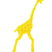 Beeld van IJzerdraad - Giraf (Medium)