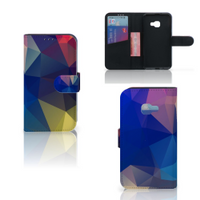 Samsung Galaxy Xcover 4 | Xcover 4s Book Case Polygon Dark